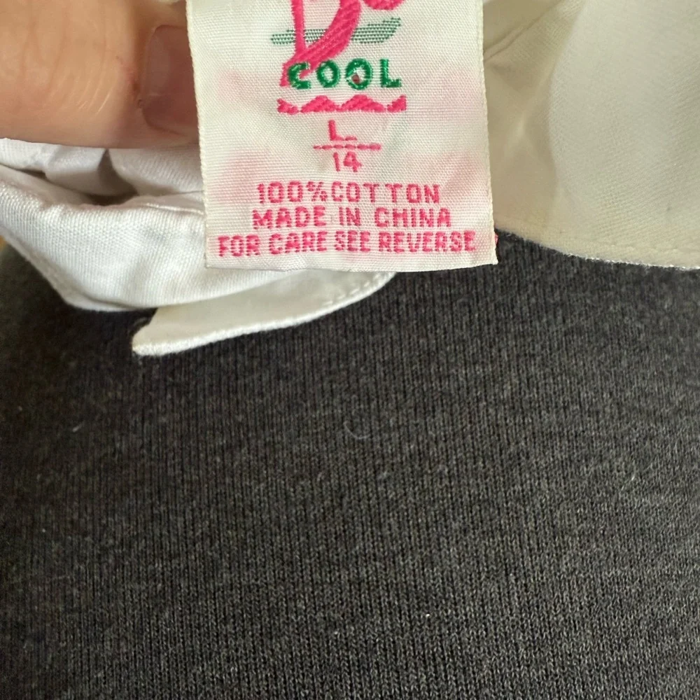NWT Vintage 90s‎ Deadstock Sister Be Cool youth blouse